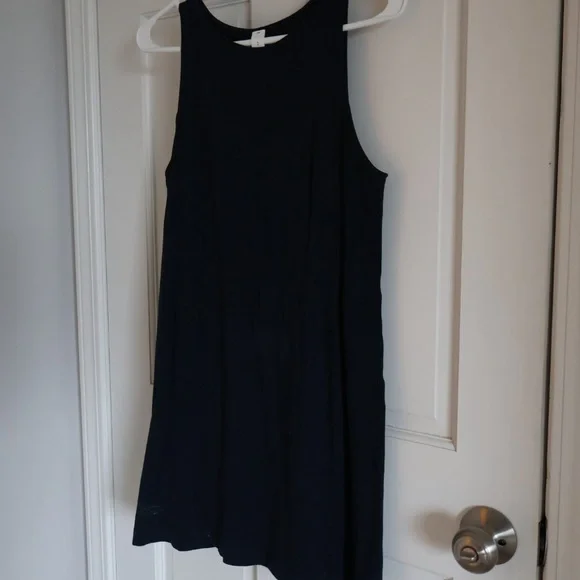 Lululemon Organic Cotton Cinched-Waist Dress True Navy Size Small - Picture 3 of 6